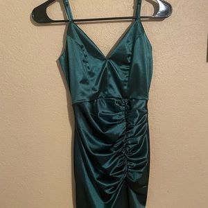 Green dress from dillards